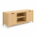 TV-Schrank aus Eichenfurnier 120x40x50cm
